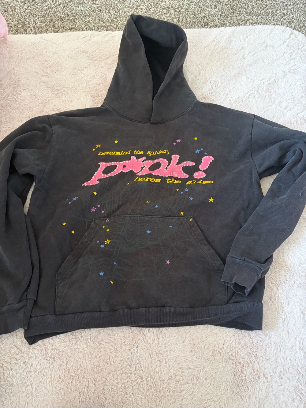 Men's Sp5der Hoodie Authentic